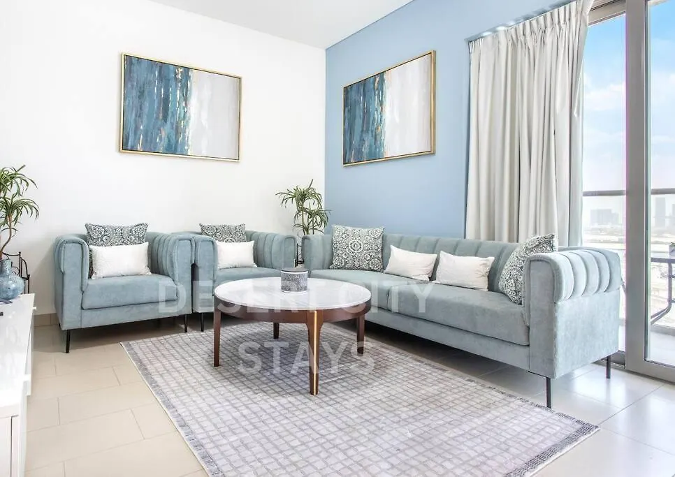 2 Bed In Sobha Creek Vista Reserve With Burj Khalifa Views Hosted By Desert City Stays Dubai
