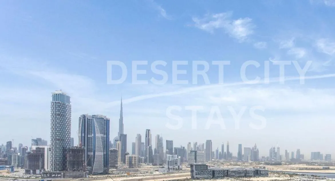 2 Bed In Sobha Creek Vista Reserve With Burj Khalifa Views Hosted By Desert City Stays location