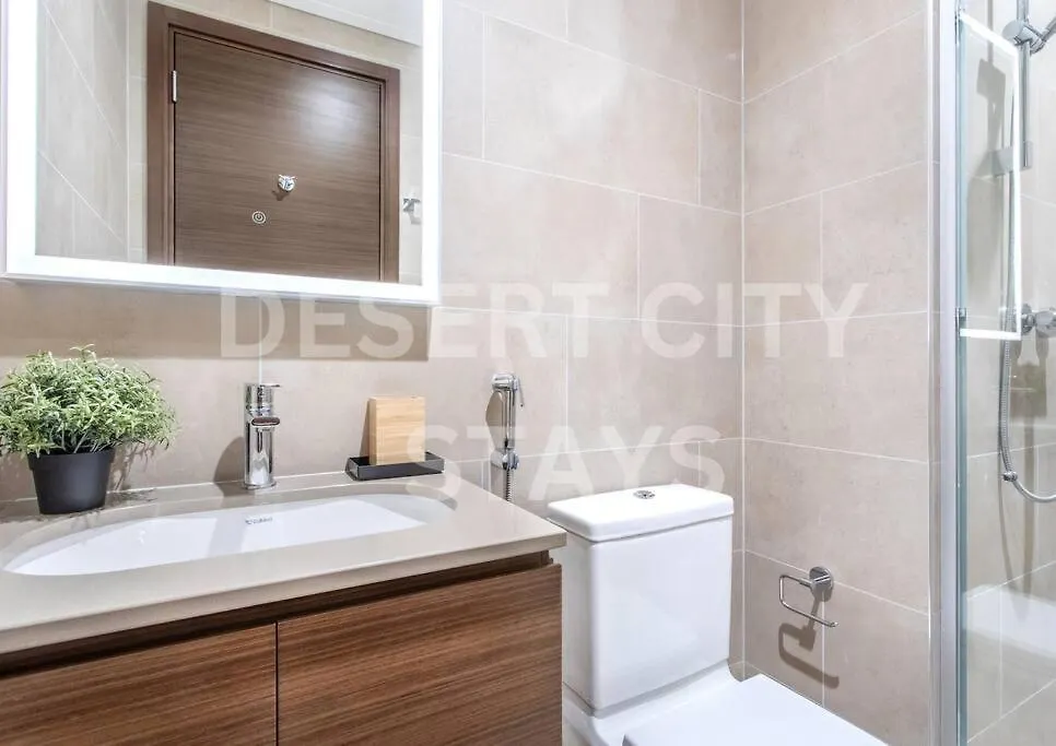 2 Bed In Sobha Creek Vista Reserve With Burj Khalifa Views Hosted By Desert City Stays Dubai