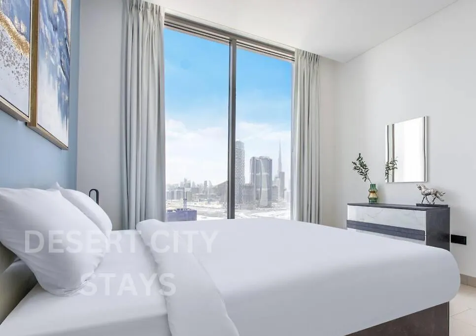 2 Bed In Sobha Creek Vista Reserve With Burj Khalifa Views Hosted By Desert City Stays Dubai 0*,