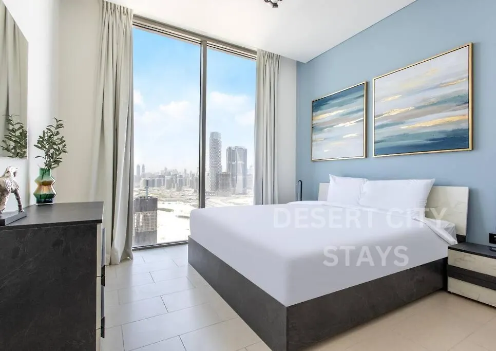 2 Bed In Sobha Creek Vista Reserve With Burj Khalifa Views Hosted By Desert City Stays Dubai Apartment